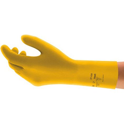 Ansell 37320070 AlphaTec® Nitril Chemiekalienhandschuh Größe (Handschuhe): 7 EN 388:2016, EN 374-5,