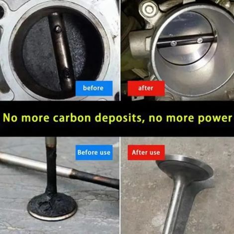 KineShineX Powerful Triple-Effect Catalytic Converter Cleaner - Multi-Purpose Cleaner for Removing Oil Sludge and Carbon Deposits (1/4)