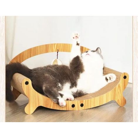 TIRAGRAFFI PER GATTI CULLA DIVANO DONDOLO GIOCATTOLO PER GATTI 50x25x21 Art.004