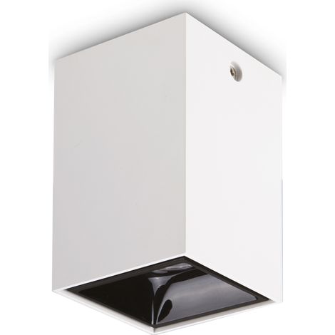 Plafoniera Moderna Nitro Alluminio Bianco Led Integrato 25W 3000K Ip20