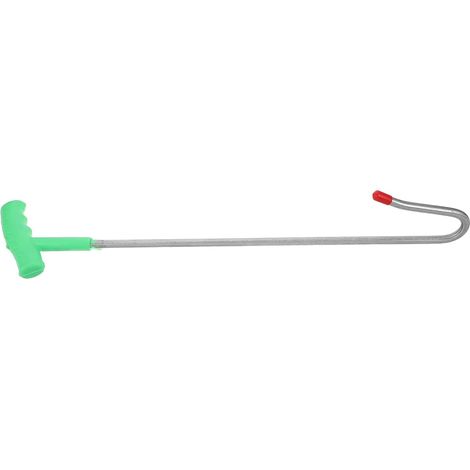 Crochet de Capture à Chèvre en Métal avec Embout Protecteur – Perche Longue Multifonction pour Manipulation de Moutons et Chèvres en Élevage – Outil de Capture Sécurisé pour Ferme (1/5)