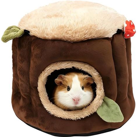 Nido morbido per animali domestici, taglia 2L, lavabile, grotta invernale calda, letto rifugio, accessorio per gabbia per piccoli animali (1/5)