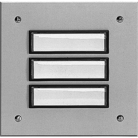 Grothe Piastra per piani ETA 803 EV1, alluminio, UP, argento anodizzato, 55803