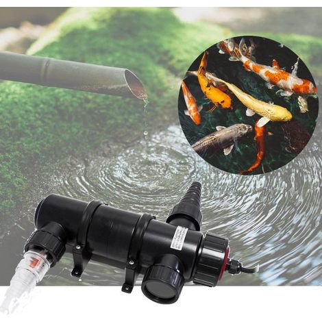U.V ( Ultra Violet ) Stérilisateur - Clarificateur 11W Pour Aquariums Et Bassins De Jardin (1/5)