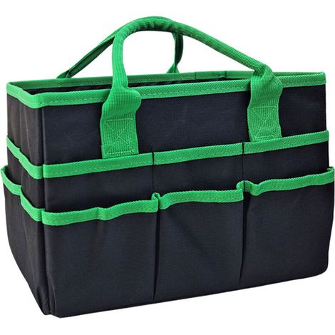 Ahlsen Faltbare Büro-Akten-Organizer-Tasche – faltbare Aufbewahrungstasche für Gartengeräte – Lehrer-Tragetasche – Bürobedarf