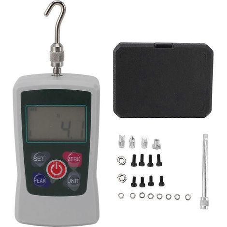 Digitales Kraftmessgerät 100 N, Mini-Zug- und Druckprüfgerät, multifunktional, hohe Genauigkeit, integrierter Sensor (1/4)