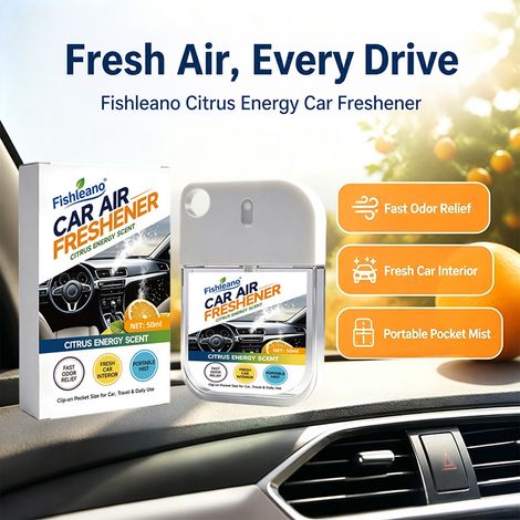 Auto-Lufterfrischerspray – Desodoriert und beseitigt Gerüche, tragbarer Luftreiniger für die Fahrzeuginnenraum-Klimaanlage – 50 ml Auto-Innenraum-Lufterfrischerspray -- BIEMMEDUE (1/4)