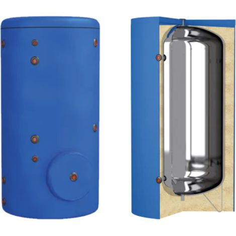 Ballon stockage eau chaude sanitaire inox M1 2500L - THERMADOR - BSSI2500HE