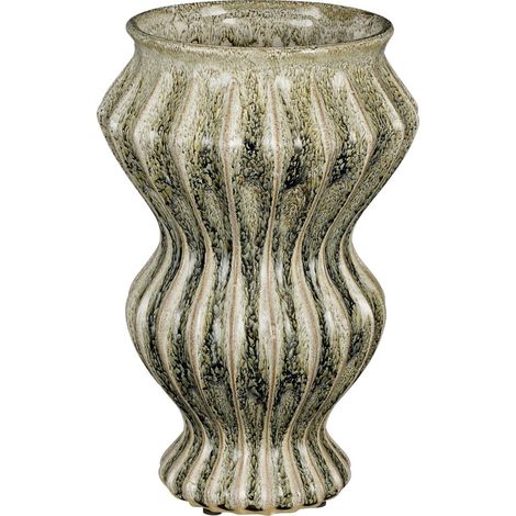 Mica Vase Pippa grün Keramik Ø 21 x 32 cm Vase (1/3)