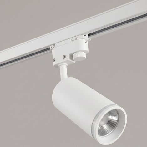 UNIVERSO 194C-B TRACK LIGHT DA BINARIO MONOFASE CON PORTALAMPADA PER LAMPADINE GU10 COLORE BIANCO (1/5)