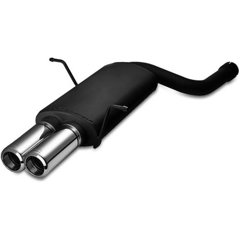 Silencieux Echappement BMW Serie 3 E46 berline 328i 1998/2005 - 2x80mm-35229699