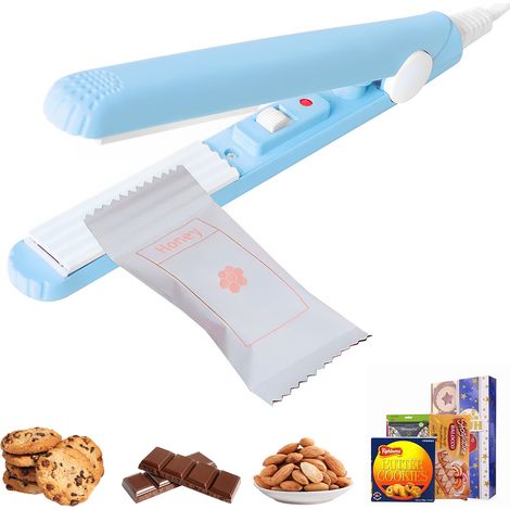 Scelleuse thermique portable pour sacs alimentaires, avec câble d'alimentation (1/5)