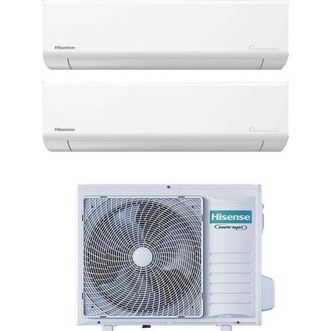 HISENSE Condizionatore dualsplit serie Energy Ultra 7000+7000 Btu codice prod: KE20MR01G KE20MR01G 2AMW42U4R