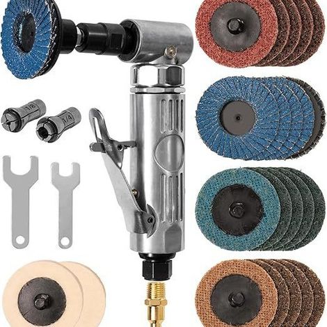 Ensemble d'outils pneumatiques à mandrin 3 mm/6 mm, meuleuse, machine de réparation et de polissage de pneus, réparation automobile