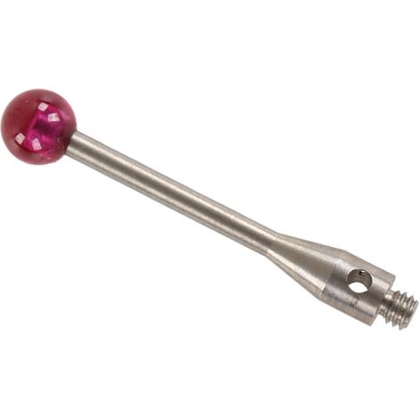 Palpeur CMM à filetage M2, tige en carbure de tungstène haute rigidité, outil de palpage droit 4161 (1/5)