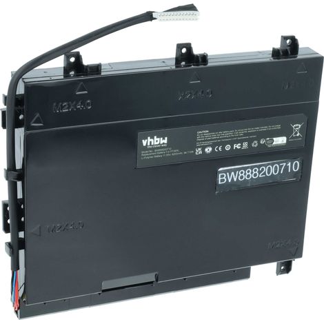 vhbw Akku kompatibel mit HP Omen 17-W206UR, 17-W206TX, 17-W207NM, 17-W207NF, 17-W206NM, 17-W206NF, 17-W206NV Notebook (8200 mAh, 11,55 V, Li-Ion) (1/5)