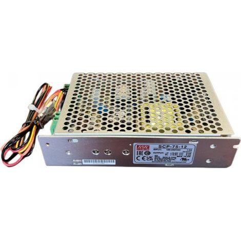 MW MEAN WELL SCP-75-12 Alimentatore 75W 12V 5,4A IP20 Input 220V 110V