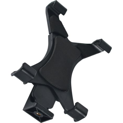 Support de Tablette en Plastique Noir Portable et Pratique Pince de Fixation pour Appui-tête de Voiture Compatible Petits Appareils Numériques et Téléphones (1/5)