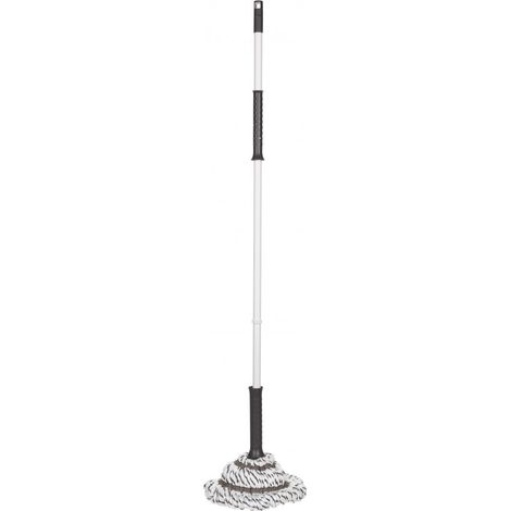 Balai à poussière Twist 120 cm – Tête pivotante en microfibre – Nettoyage efficace tous types de sols – Poids léger 800 g – Achat Utile