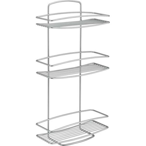 MENSOLA RETTANGOLARE 3 PIANI SERIE ONDA METALTEX (1/5)