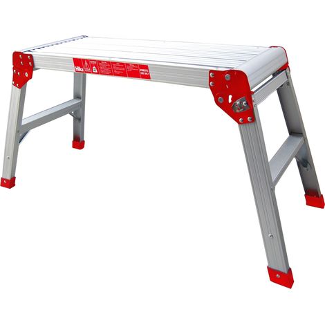 Hilka Tools AWP7630 Piattaforma di lavoro in alluminio, argento
