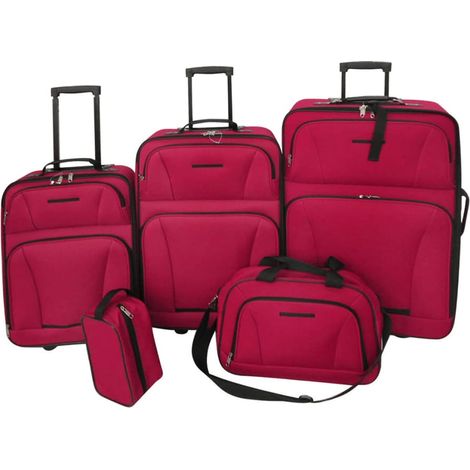 Teenpull – Reiseset Kofferset 5-teilig Rot (1/5)