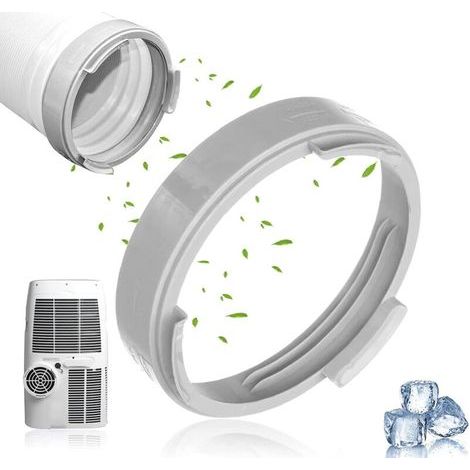 Portable Air Conditioner Window Exhaust Hose Connection Plate Expandable Suitable for Mobile Air Conditioning Window Sealing or Flat Mouth Interface (Tower) (1/4)