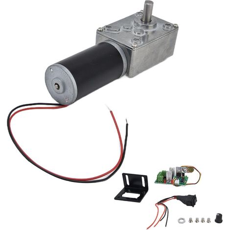 12-V-Getriebemotor – Komplettset – Doppellager – 70 kg·cm – Vorhang und Display – 8-mm-Welle (1/5)