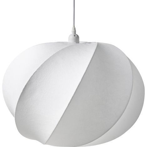 Lámpara colgante con pantalla de seda sintética lámpara de techo moderno blanco Maquine