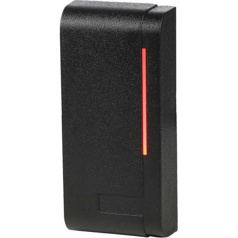 Lecteur de cartes de contrôle d'accès RFID 13,56 MHz IC Wiegand 26 bits sécurisé pour installation de porte sans contact (1/4)