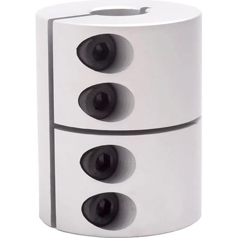 Accouplement Rigide à Pince De 12 mm à 12 mm, Diamètre 32 mm, Longueur 45 mm, Connecteur D'Arbre Moteur En Aluminium Pour Servomoteur D'Imprimante 3D CNC