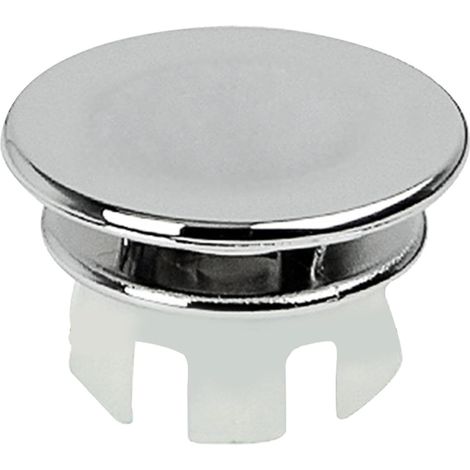 1 Anneau De Trop-Plein, Diamètre 22-24 Mm, Design Robuste, Finition Polie, Pour Lavabo Et Baignoire