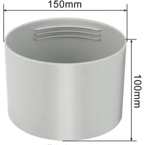 Adaptateur tuyau d’échappement fenêtre Ø150 mm Conduit climatiseur, hotte & extracteur (1/5)