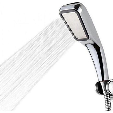 Pommeau de douche haute pression puissant, 300 trous, douchette à main, économie d'eau (1/5)