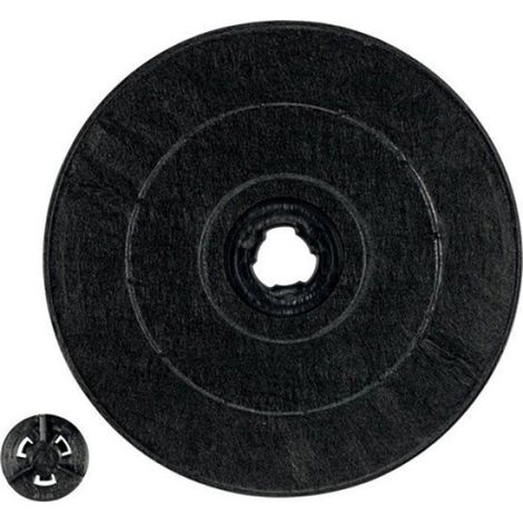 Filtre Charbon Actif - Diametre 233 Mm Hauteur 22 Mm - Compatible Hotte Aspirante - 1 Unite (1/4)