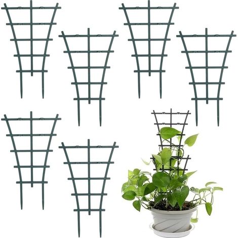 This 6-piece climbing plant support kit is stackable, reusable and suitable for climbing plants. (1/5)