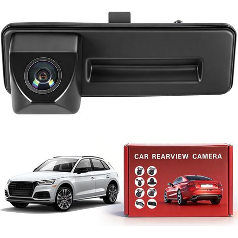 HD 1080P Caméra de Recul de Voiture Remplacement pour Skoda Octavia 2 3 Audi A5 2011-2014, Grand Angle de 170 Degrés, Vision Nocturne de Voiture, Caméra de Stationnement Étanche,Personnalisé pour Audi (1/5)