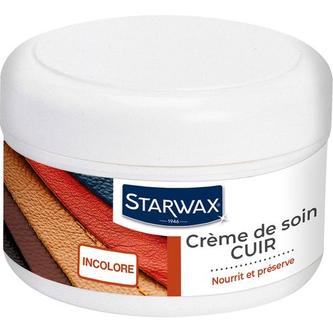 Crème de soin incolore pour cuir 150ml Incolore STARWAX (1/7)