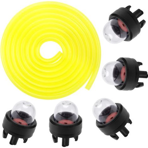 Sfere di aspirazione carburante, tubo flessibile per carburante da 1 m per decespugliatori, soffiatori per foglie, motoseghe e tagliasiepi (1/5)