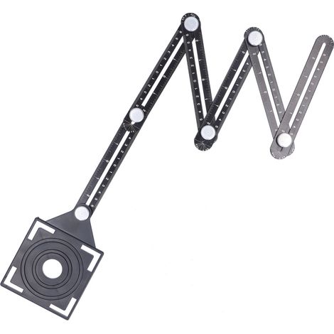 Set mit 9 abnehmbaren 3/8-Zoll-Bohrern, doppelseitigen Metallbohrern, Schneidwerkzeug-Set (1/5)