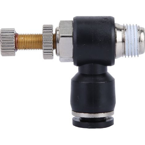 Laser Cutting Machine C02 Nozzle Laser Gas Valve (Air Pipe 6mmThread Dia.9.7Adjustable) (1/5)