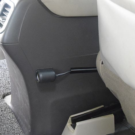 Gaines de Câble Auto, Cache-Fils Dissimulé, Organiseur de Câbles pour Voiture, Lot de 4, Protecteur de Fil Électrique, Rangement Intérieur (1/5)