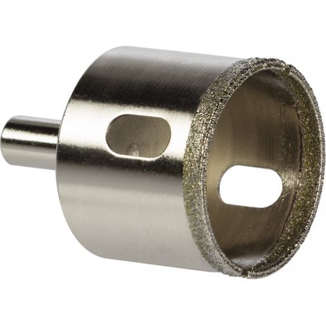 Trapano per corona con punta diamantata con punzone centrale 44 P 30 mm