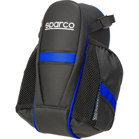 SPARCO borsa blu da sella per bicicletta in nylon adatta a lunghi viaggi cn (1/5)