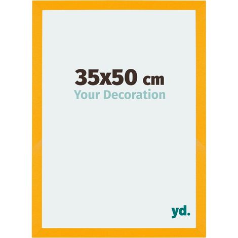 yd. - Cadre photo 35x50 - Jaune - MDF - Mura (1/5)