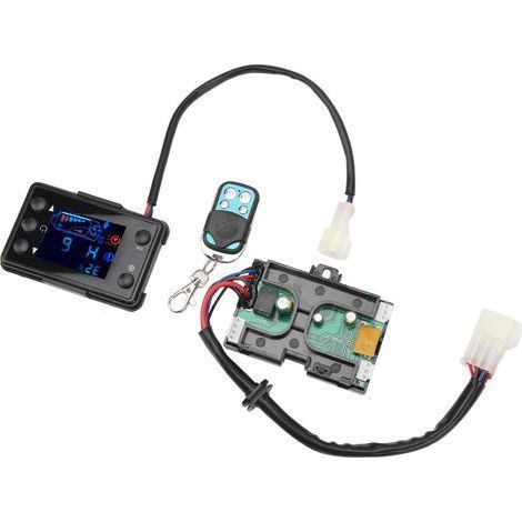 Motherboard mit LCD-Bildschirm, Fernbedienung und integriertem Display für 12V 5kW Standheizung, kompatibel mit Luft- und Dieselheizungen für Autos, Busse und Züge. (1/5)