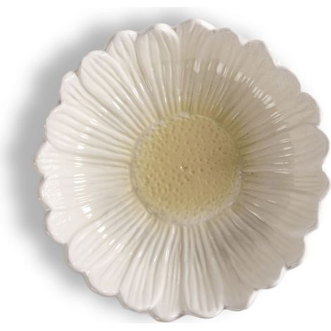 Plaque profonde, dolomie, diamètre 20 x 5 cm, blanche / Sagaform (1/5)