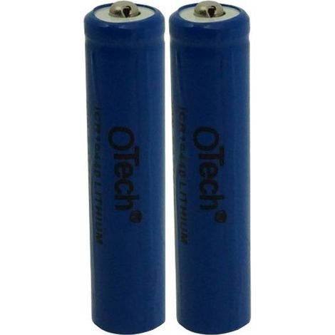 Pack de 2 batteries pour LAMPE TORCHE 10440