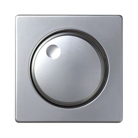 Coperchio + pulsante regolatore tensione elettrica alluminio SIMON 82054-33