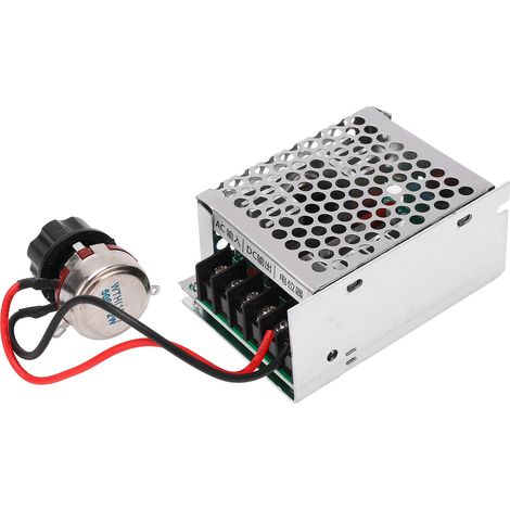 Régulateur de vitesse pour moteur CC avec protection contre les surintensités, léger et portable, interrupteur de vitesse pour moteur CA 220 V (1/5)